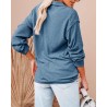 Yxaliorium Women's Long Sleeve Henley Neck T-Shirt - 100% Cotton, Ultra-Soft & Breathable for Fall Winter Casual Wear