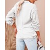 Yxaliorium Women's Long Sleeve Henley Neck T-Shirt - 100% Cotton, Ultra-Soft & Breathable for Fall Winter Casual Wear