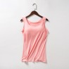 Yxaliorium Womens Tank Tops with Bra Cotton Soft Underwear