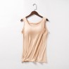 Yxaliorium Womens Tank Tops with Bra Cotton Soft Underwear